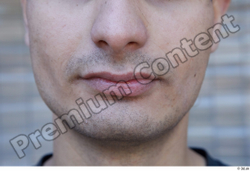 Mouth Man White Scar Sports Slim Street photo references